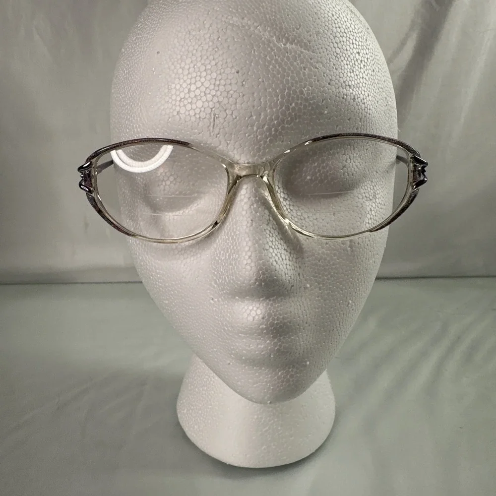 Tura Eyeglasses Frames Only Women MOD 542 Lavender-Dichroic Core-Modified Oval